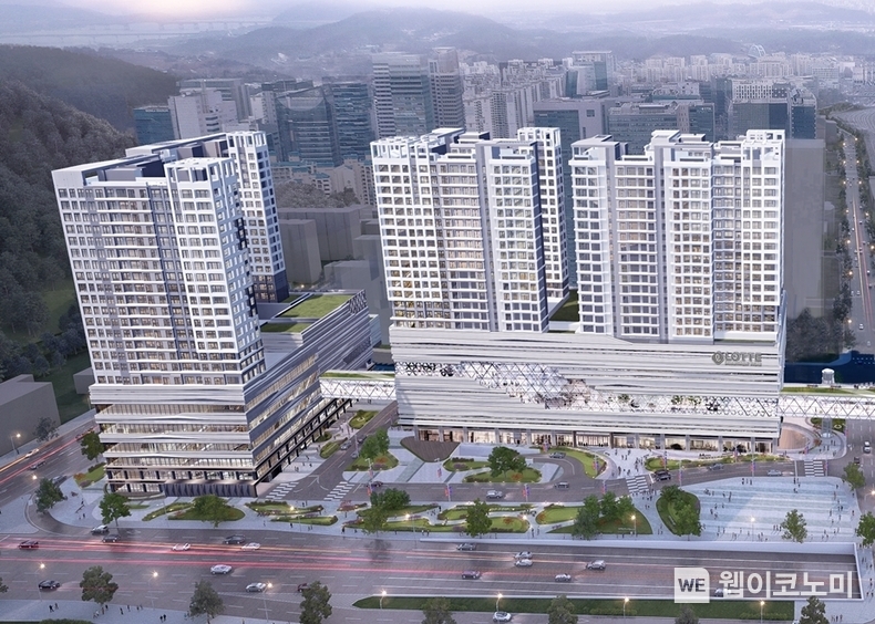 롯데쇼핑 상암 복합 쇼핑몰 개발 조감도 / 2024.03.18 (출처: 롯데쇼핑)