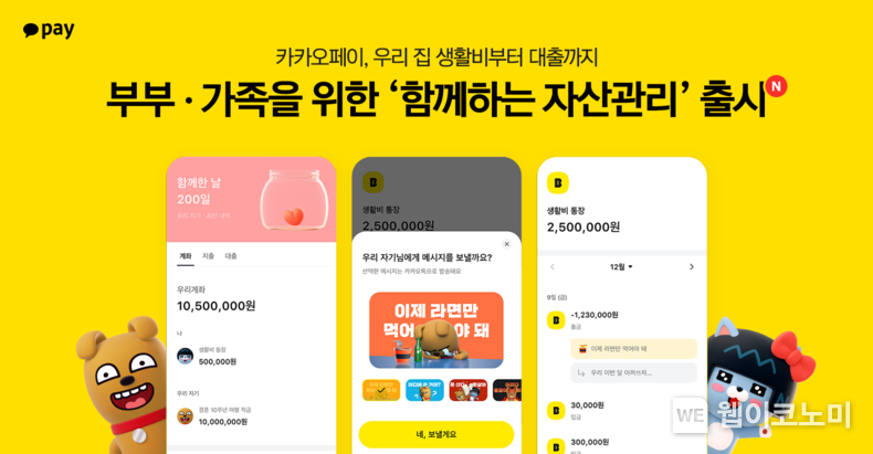 카카오페이, 부부・가족을 위한 ‘함께하는 자산관리’ 출시 / 2024.03.25 (출처: 카카오페이)