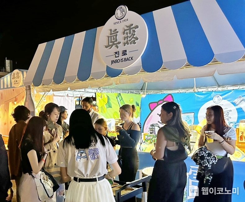 하이트진로 가오슝 벚꽃 뮤직 페스티벌 행사 현장 이미지 / 2024.03.28 (출처: 하이트진로)