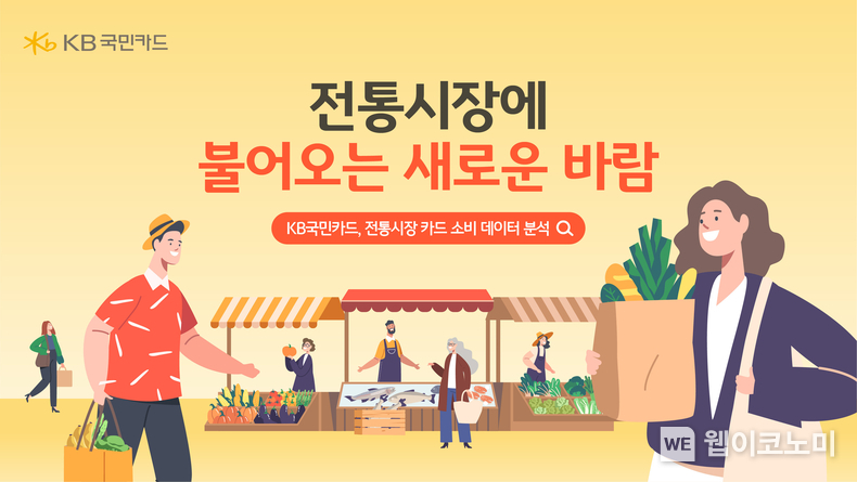 KB국민카드 시장에 불어오는 새로운 바람 전통시장 카드 소비분석 / 2024.04.18 (출처: KB국민카드)