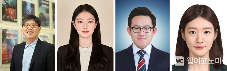 연구진(왼쪽부터 노준석교수, 강현정, 오동교, 전나라). / 2024.04.30 (출처: POSTECH)