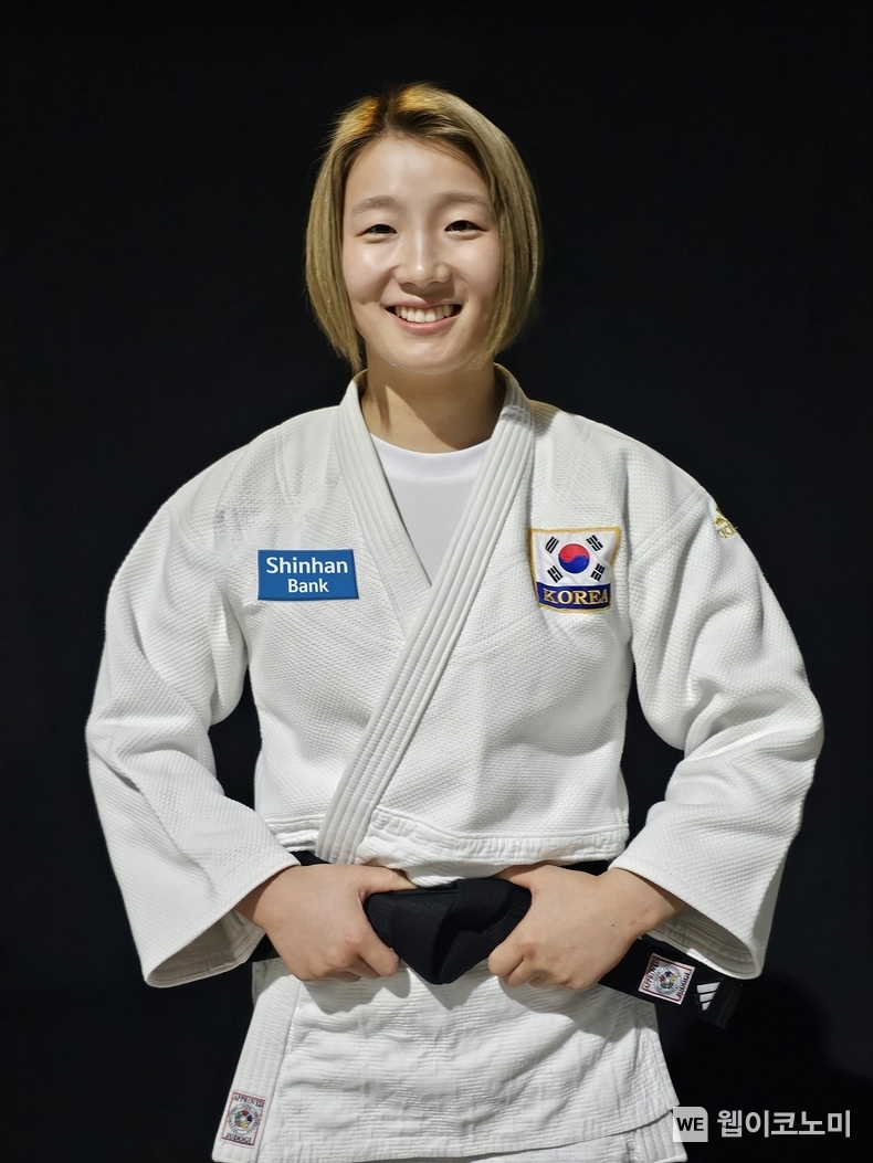 유도 국가대표 김지수 선수 / 2024.05.08 (출처: 신한은행)
