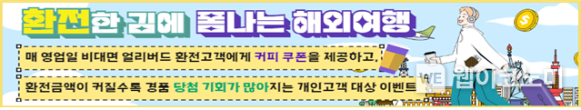 ‘환전한 김에 폼나는 해외여행’ 이벤트 / 2024.05.13 (출처: IBK기업은행)