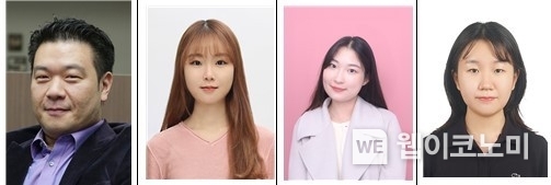왼쪽부터 KAIST 이성주 교수, 박사과정 최류해랑 학생, 석사과정 박수빈 학생, 박사과정 한수진 학생 / 2024.05.20 (출처: KAIST)