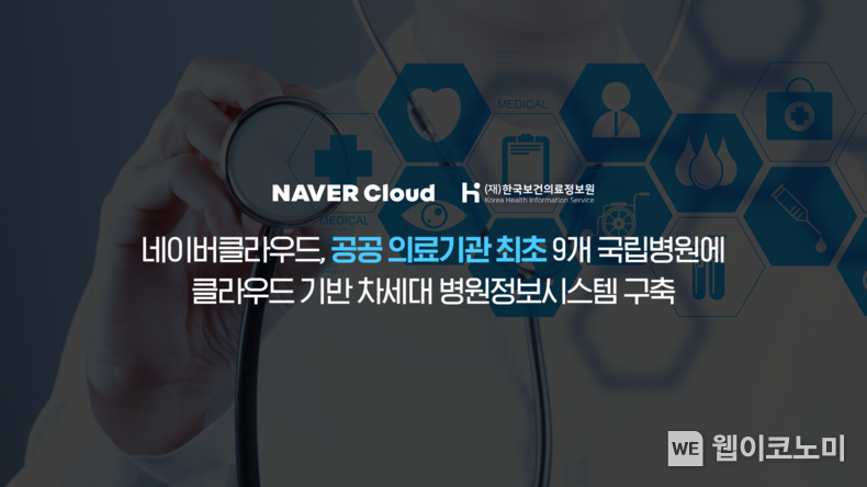 네이버클라우드, 공공 의료기관 최초로 9개 국립병원에 클라우드 기반 차세대 병원정보시스템 구축. / 2024.05.20 (출처: 네이버클라우드)