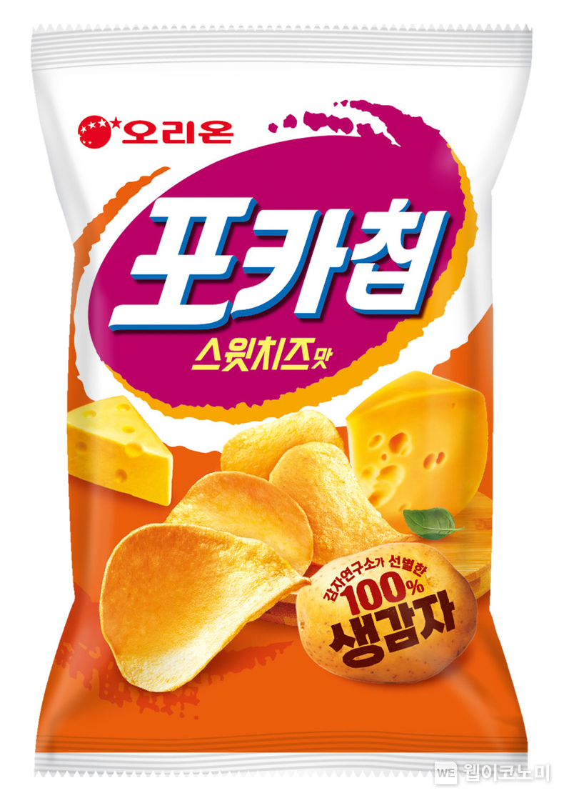  오리온 포카칩 스윗치즈맛 제품 이미지 / 2024.05.22 (출처: 오리온)