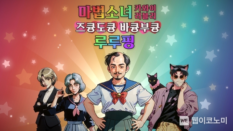 렐루게임즈, AI 게임 ‘마법소녀 카와이 러블리 즈큥도큥 바큥부큥 루루핑’ 스팀 얼리 액세스 출시 / 2024.05.24 (출처: 크래프톤)