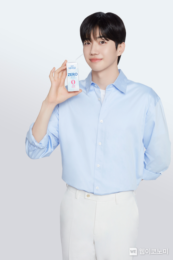 매일유업 매일 바이오 ZERO 요구르트와 광고모델 강훈 / 2024.06.04 (출처: 매일유업)