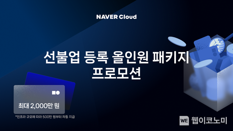  네이버클라우드, ‘선불업 등록 올인원 패키지’ 프로모션 실시 / 2024.06.07 (출처: 네이버클라우드)