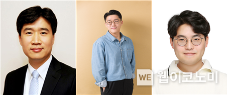  (왼쪽부터) 신소재공학과 김일두 석좌교수, 박세연 박사, 김민현 박사과정 / 2024.06.10 (출처: KAIST)