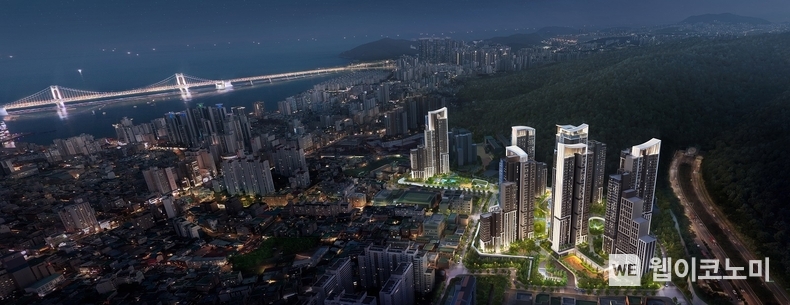  광안3 재개발 조감도 / 2024.06.23 (출처: 삼성물산 건설부문) 