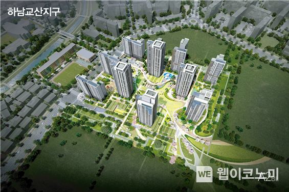 '24년 제1차 민간참여사업 사업계획(조감도). 하남교산 A2BL 조감도 / 2024.06.25 (출처: LH)