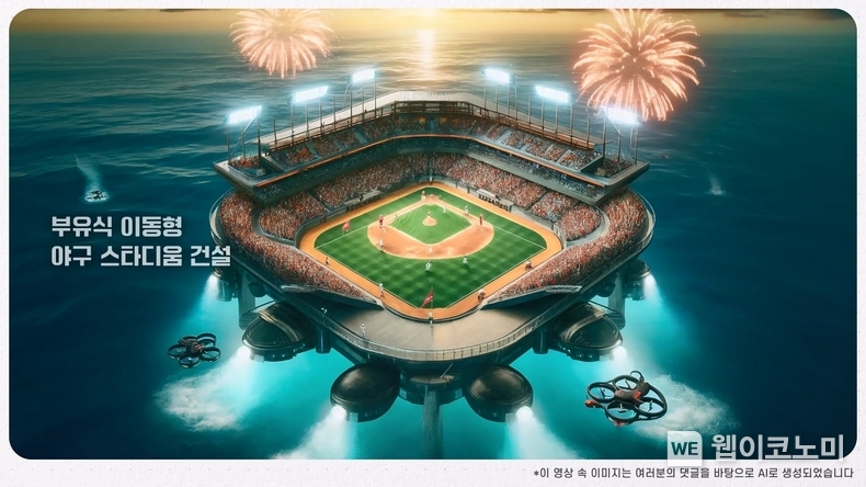 현대건설이 생성형 AI를 활용해 제작한 ‘미래 뉴스’ 캠페인 / 2024.07.08 (출처 : 현대건설)