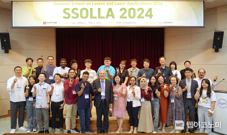GIST 고등광기술연구소, 7개국 학생 참여 레이저‧광기술 여름학교(SSOLLA 2024) 개최 / 2024.07.22 (출처: GIST)