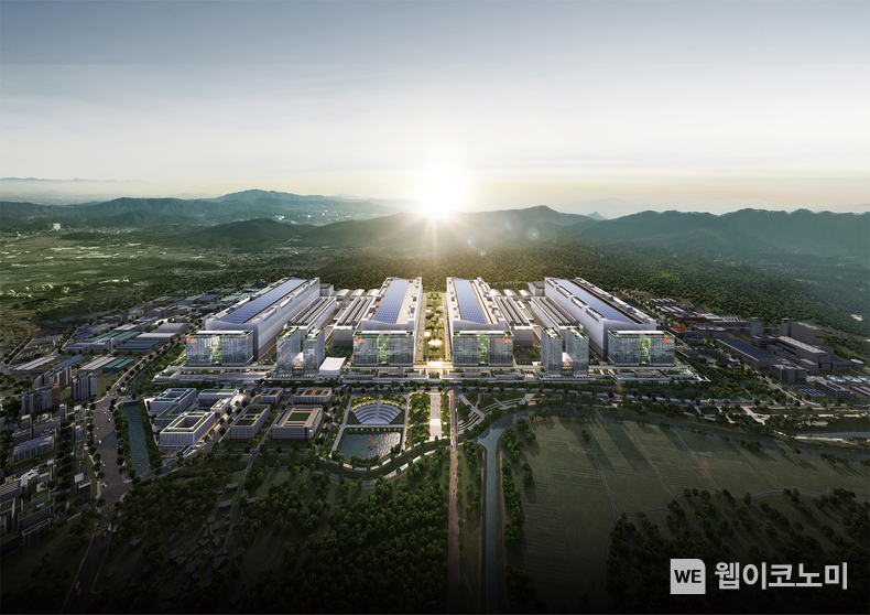 용인 반도체 클러스터 조감도 / 2024.07.26 (출처: SK하이닉스)