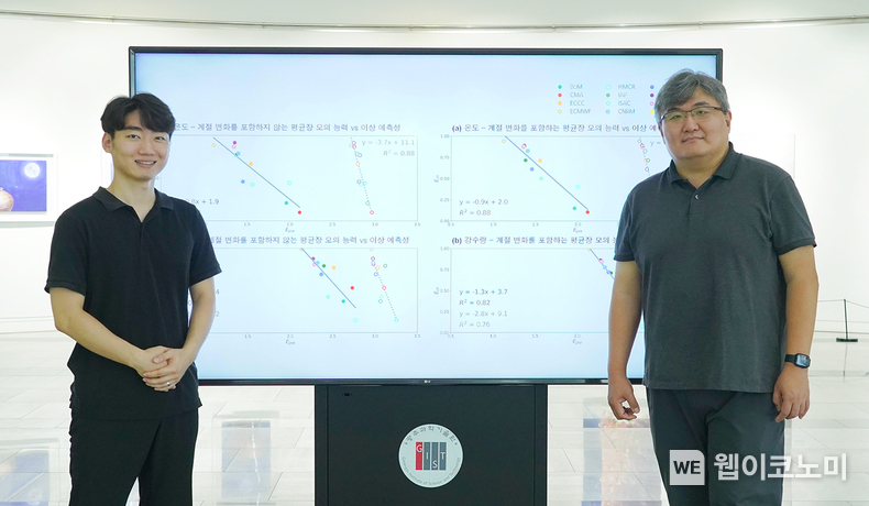 (왼쪽부터) 류지훈 박사과정생, 윤진호 교수 / 2024.08.01 (출처: GIST)