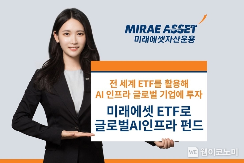 미래에셋자산운용, ‘미래에셋 ETF로 글로벌AI인프라 펀드’ 신규 출시 / 2024.08.02 (출처: 미래에셋자산운용)