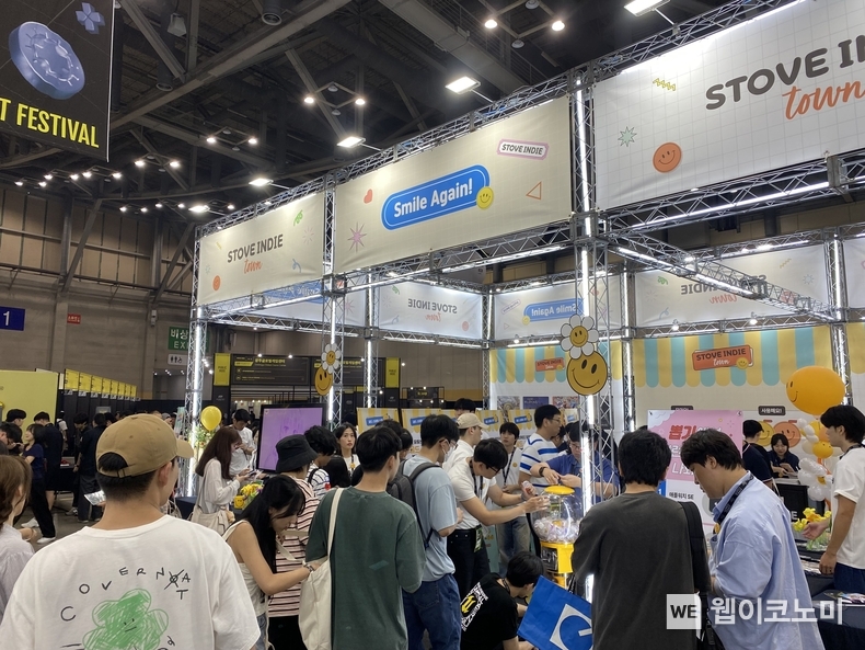 스토브인디 부스 BIC 2024 페스티벌, 호평 속에 종료 / 2024.08.21 (출처: 스마일게이트)