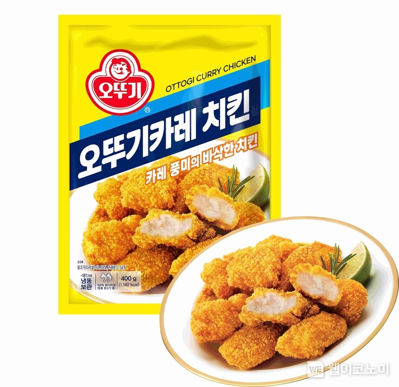  롯데마트와 오뚜기가 협업해 출시한 오뚜기카레 치킨 상품 이미지 / 2024.09.03 (출처: 롯데쇼핑)
