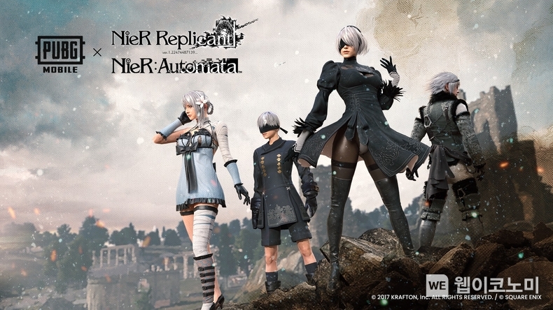배틀그라운드 모바일, 인기 액션 RPG ‘니어’ 시리즈와 컬래버레이션 / 2024.09.11 (출처: ㈜크래프톤)
