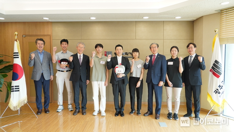 GIST 지역인재 5명에게 (재)정원장학복지재단 장학금 수여 / 2024.09.24 (출처: GIST)