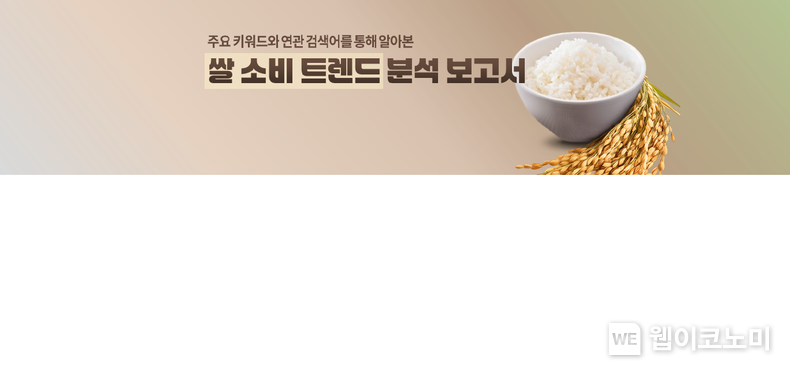 농협중앙회,「쌀 소비 트렌드 분석」보고서 발간 / 20224.10.21 (출처: 농협중앙회)