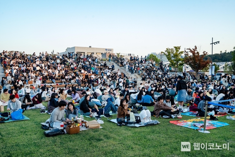 지난 26일(토) 서울 용산구 이촌동 노들섬에서 열린 ’하모니움 페스티벌' 행사 현장 / 2024.10.28 (출처: 기아)
