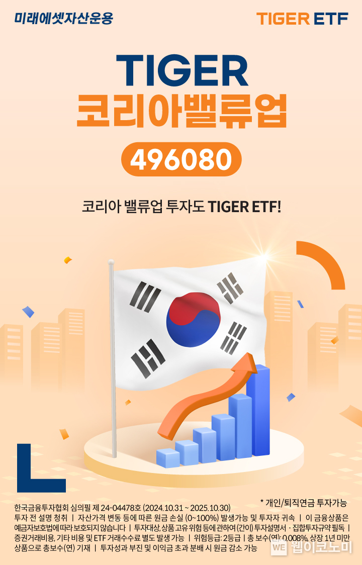 TIGER 코리아밸류업 / 2024.11.01 (출처: 미래에셋자산운용)