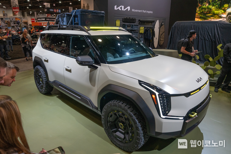 SEMA 2024 현장에 전시된 EV9 어드벤처 콘셉트 / 2024.11.06 (출처: 현대차·기아)