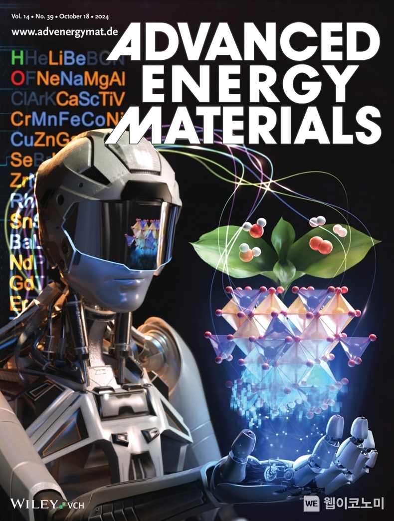 Advanced Energy Materials 표지 / 2024.11.21 (출처: KAIST)