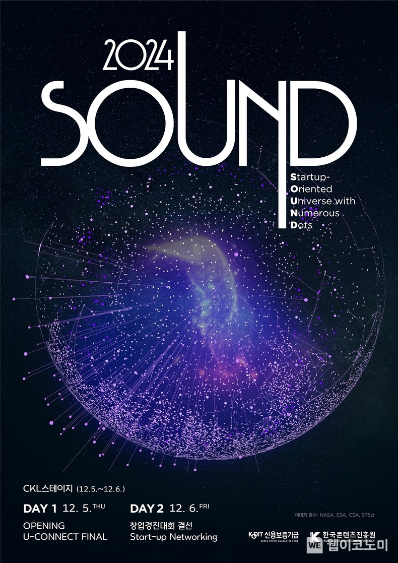 ‘SOUND 2024’ 포스터 / 2024.11.27 (출처: 신용보증기금)