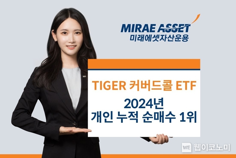 TIGER 커버드콜 ETF_사진 / 2024.12.31 (출처: 미래에셋자산운용)