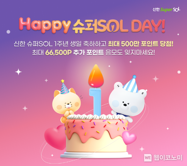 신한 슈퍼SOL 출시 1주년 기념 해피 슈퍼SOL 데이 이벤트 실시 / 2024.12.13 (출처: 신한금융그룹)