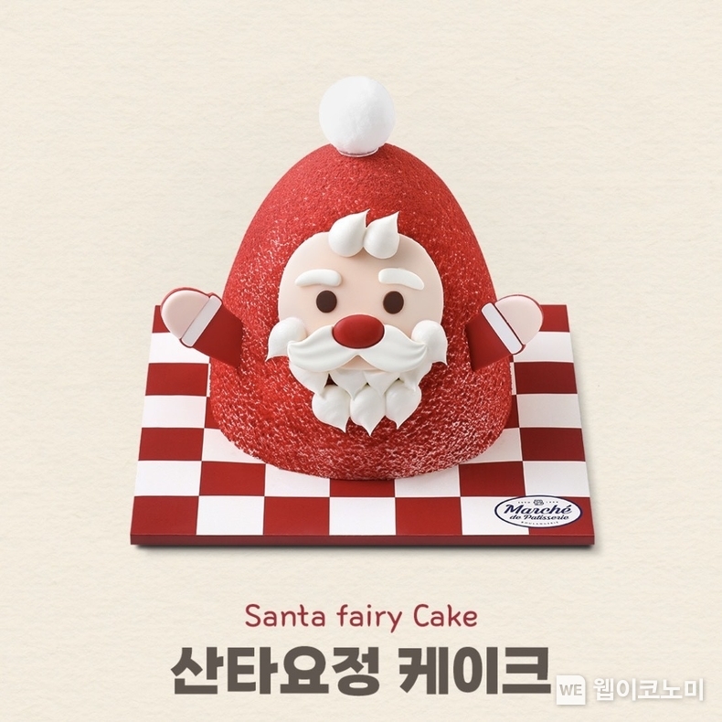 파리바게뜨 산타요정케이크. / 2024.12.23 (출처: 파리크라상)