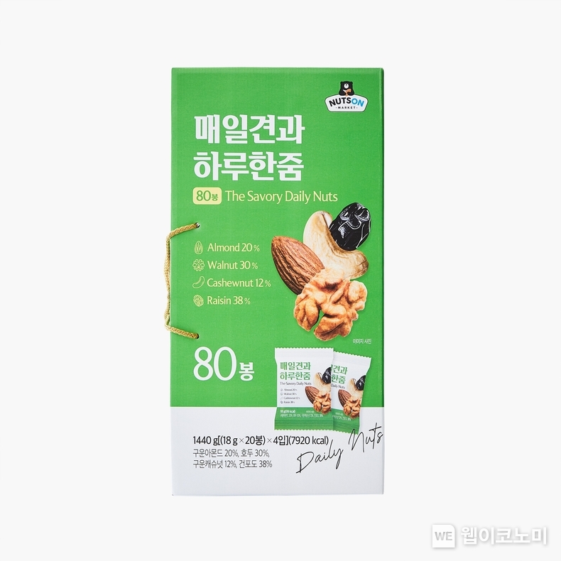 매일견과 하루한줌 80봉 상품 이미지 / 2025.01.05 (출처: 롯데마트) 