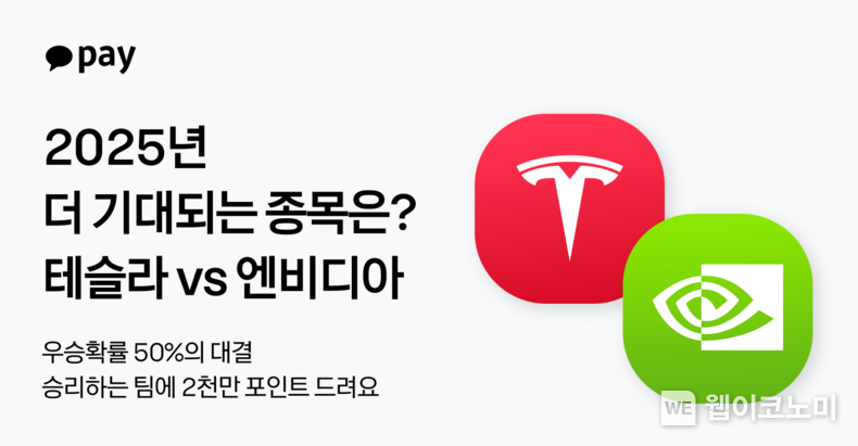 “올해 기대되는 미국 주식은 ‘이것’”... 카카오페이, 미 증시 기대주 사용자 설문 공개. / 2025.1.7 (출처: 카카오페이)