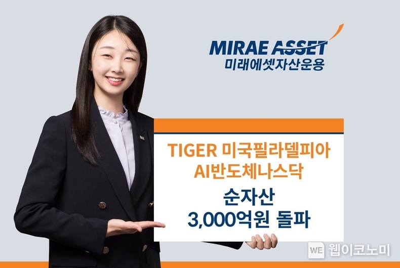 TIGER미국필라델피아AI반도체나스닥 / 2025.01.31 (출처: 미래에셋자산운용)