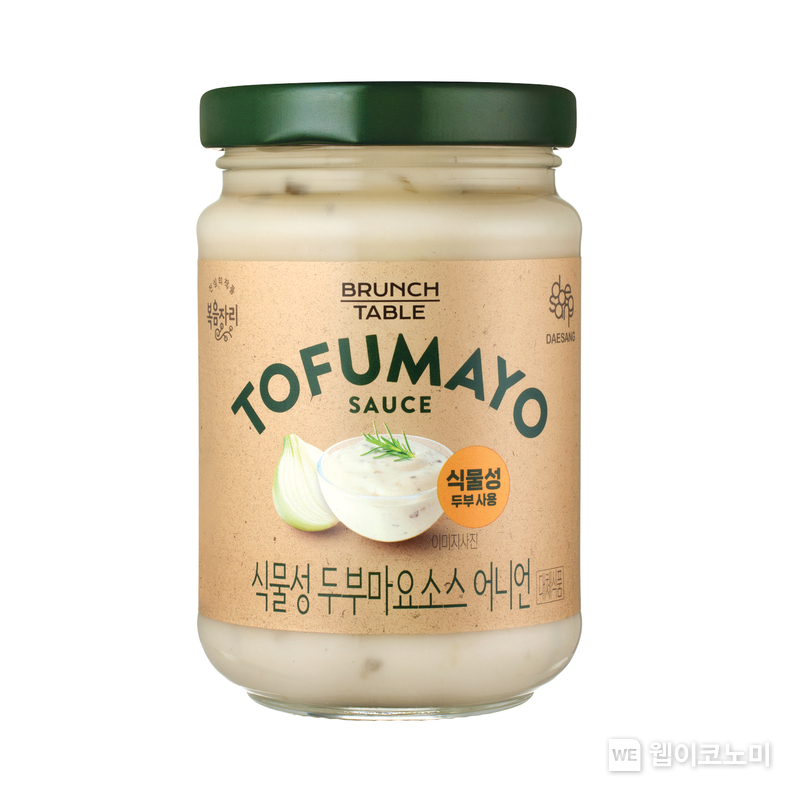 대상다이브스 복음자리, 브런치 테이블 신제품 ‘식물성 두부마요소스 어니언’ 출시 / 2025.03.06 (출처: 대상다이브스 복음자리)