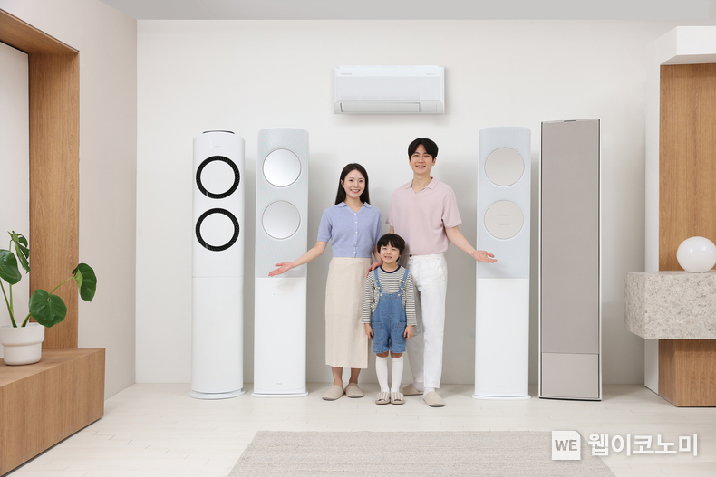 삼성전자가 AI 기능으로 한층 강력해진 2025년 에어컨 전 라인업을 출시한다. / 2025.03.06 (출처: 삼성전자)
