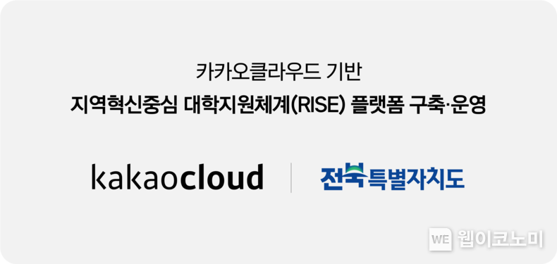 카카오클라우드-전북RISE-구축운영 / 2025.03.10 (출처: 카카오엔터프라이즈)