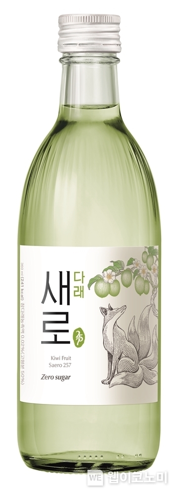 제로 슈거 소주 ‘새로’의 새콤달달한 변신...‘새로 다래’ 출시. / 2025. 03. 20 (출처: 롯데칠성음료)