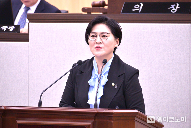박성미 여수시의회 의원, 의료취약지에 대한 공중보건의사 확대 배치 촉구 건의 / 2025.04.16 (출처: 여수시의회)