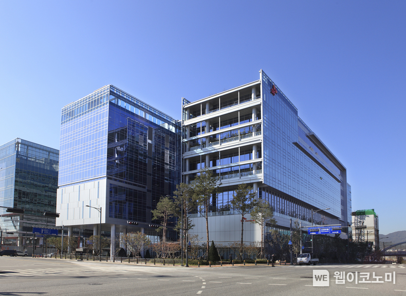 경기 성남시 판교에 위치한 SK케미칼 본사 에코랩(ECO LAB) (출처: SK케미칼) / 2025.05.13