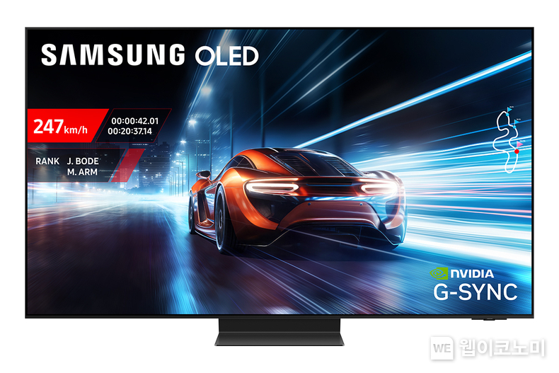엔비디아 지싱크 호환 인증을 받은 삼성전자 2025년형 OLED TV(SF95). (출처: 삼성전자) / 2025. 05. 19