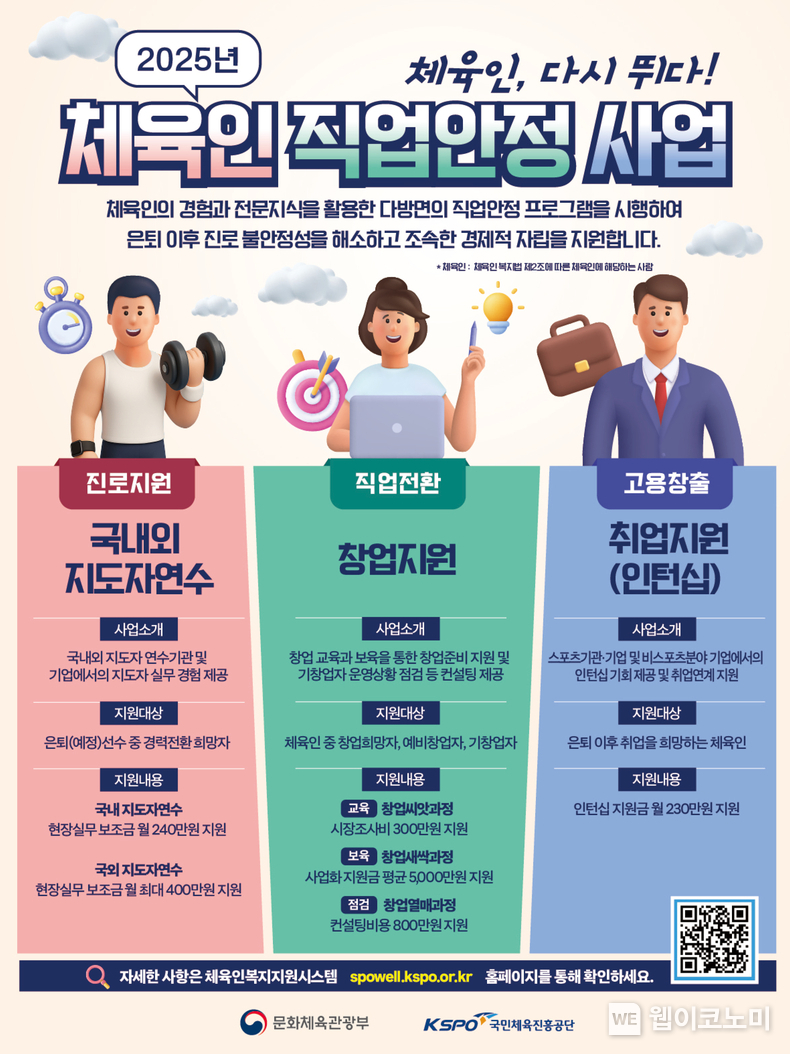 포스터. (출처: 국민체육진흥공단) / 2025. 05. 21