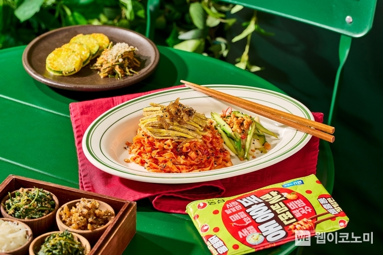 제철맞은 칼빔면. (출처: 농심) / 2025. 05. 26