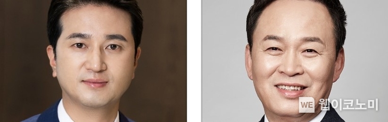 (왼쪽) 추형욱 SK이노베이션 신임 대표이사, 장용호 신임 SK이노베이션 총괄사장 