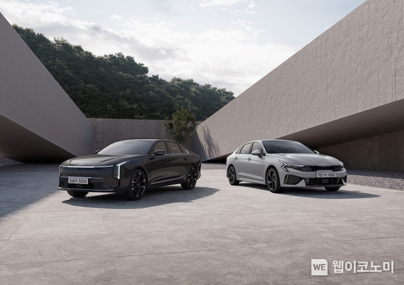 The 2026 K5·The 2026 K8. (출처: 기아) / 2025. 06. 19