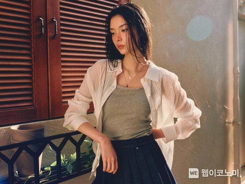레인웨어 캡슐 컬렉션. (출처: 이랜드월드) / 2025. 06. 23