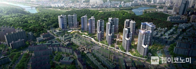 삼성물산, 울산 남구 B-04구역 재개발 시공사 선정. 사진은 해당 사업지역 조감도 (출처: 삼성물산) / 2025.06.30